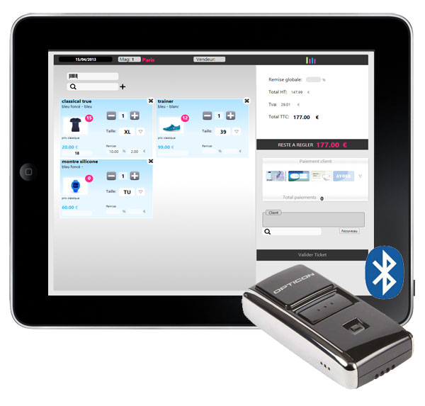 caisse ipad